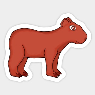 Capybara Sticker